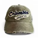 Gorra Beisbolera Colombia Verde Militar