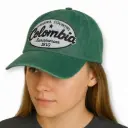 Gorra Beisbolera Colombia Verde Oliva