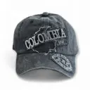 Gorra Beisbolera Colombia Gris Ceniza